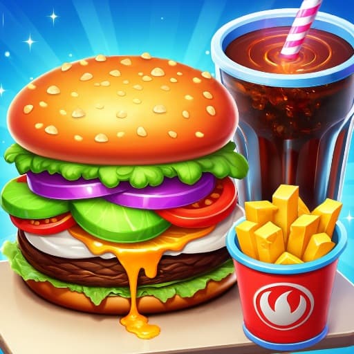 Burger Cafe - Cooking Games For Kids Image