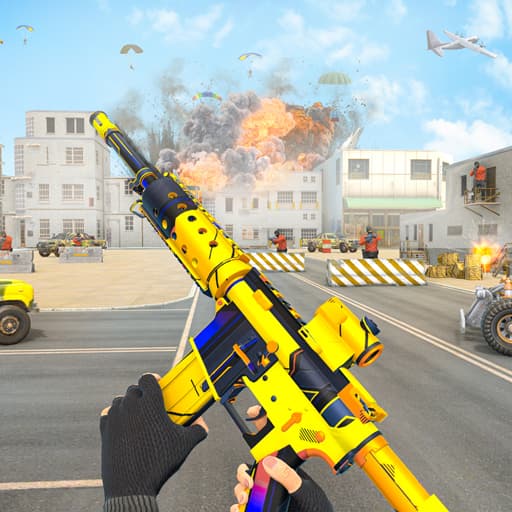 TPS Gun War Shooting Games 3D Image