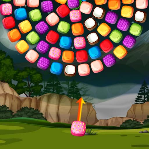 Bubble Shooter Candy Wheel Image