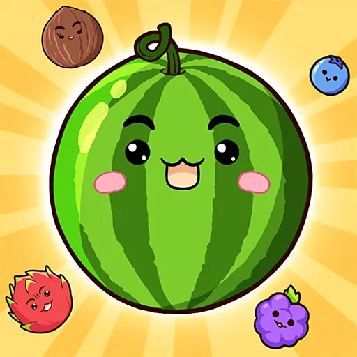 Fruit Merge: Juicy Drop Game Image