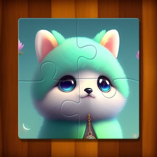 Cute Cat Jigsaw Puzzle Image