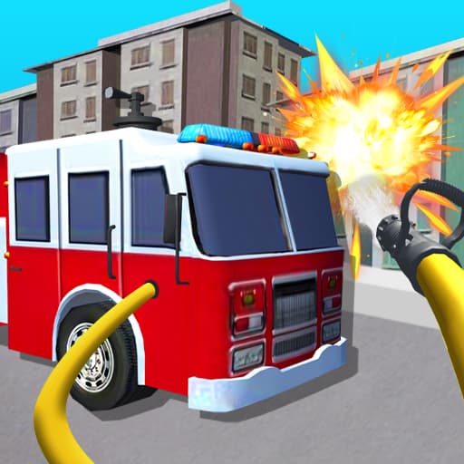 Fire Truck Driving Simulator Image