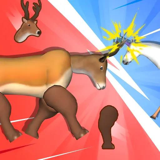 Merge Animals Mutant Fight Image