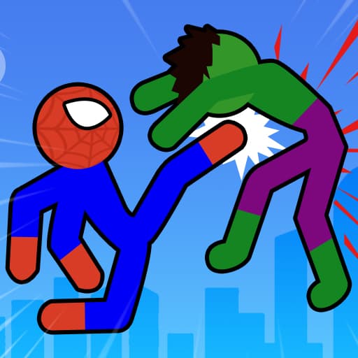 Stick Man Battle Fighting Image