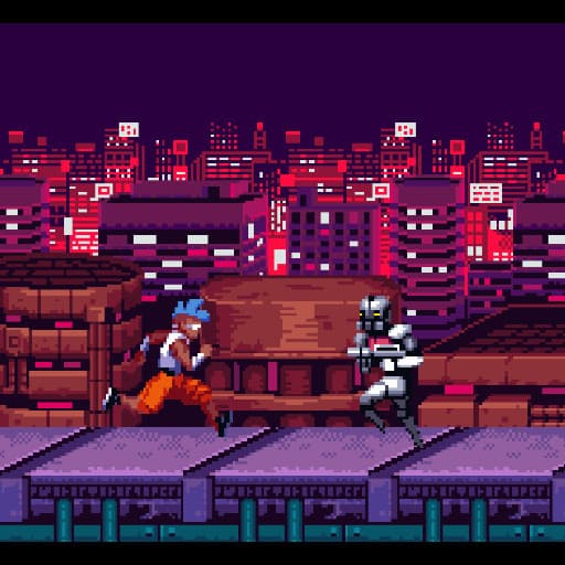 Endless Cyberpunk Runner Image