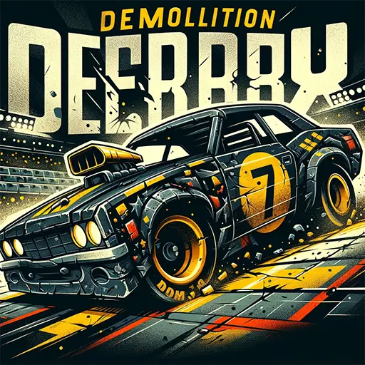 Demolition Derby Car 3d Image