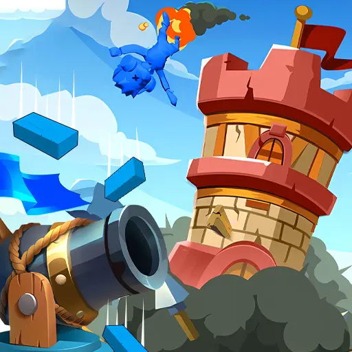 Tower Clash Collect Bricks Image