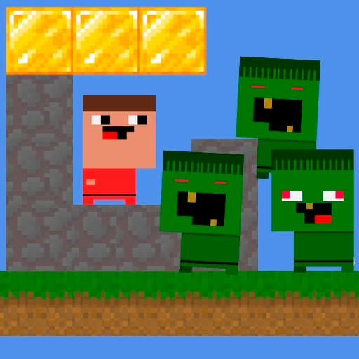 Nubiks build a defense vs zombies Image