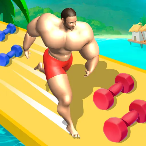 Muscle Bridge Race 3d Image